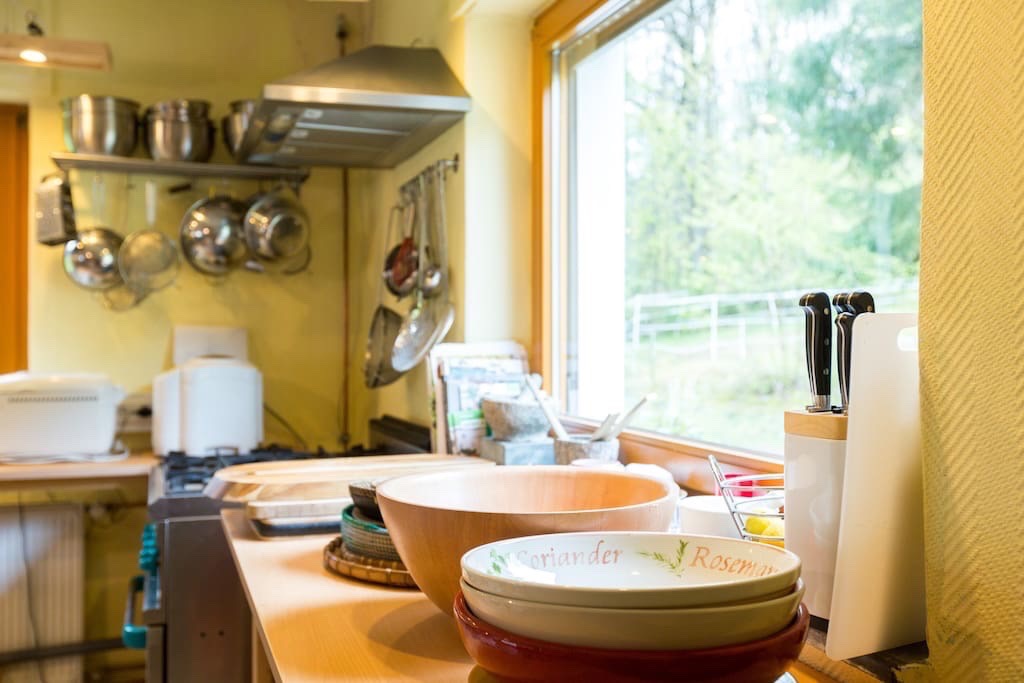 volledig uitgeruste keuken