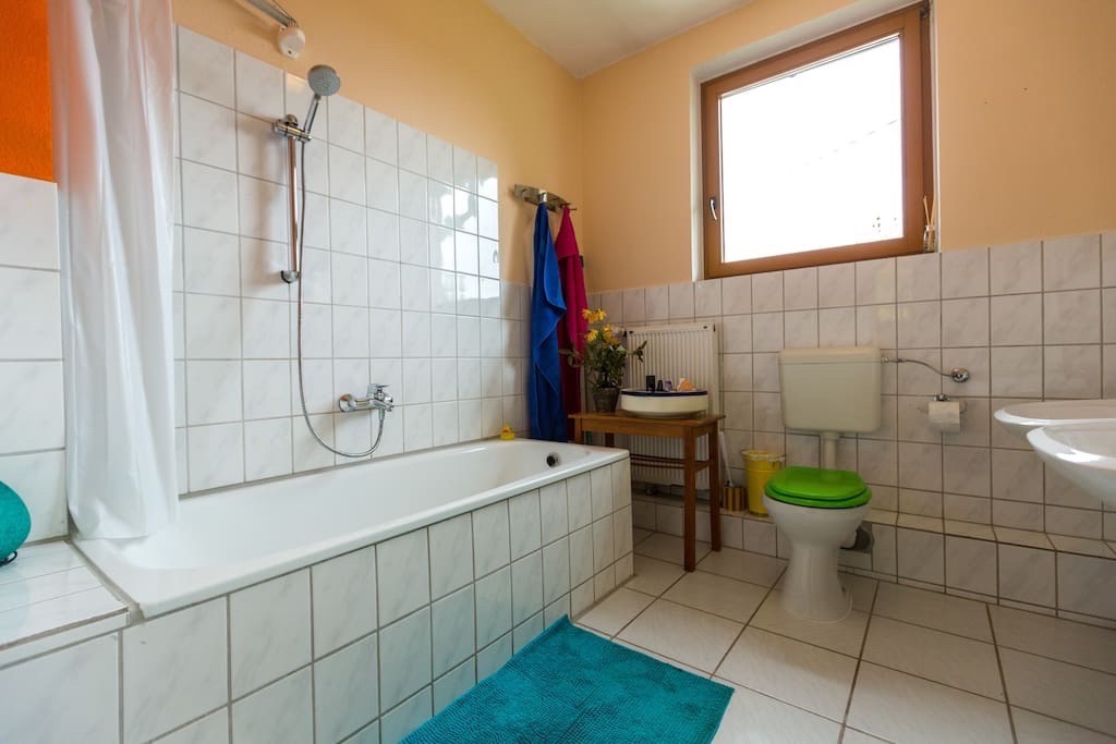 badkamer met ligbad