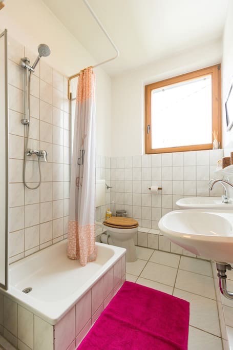 badkamer met douche